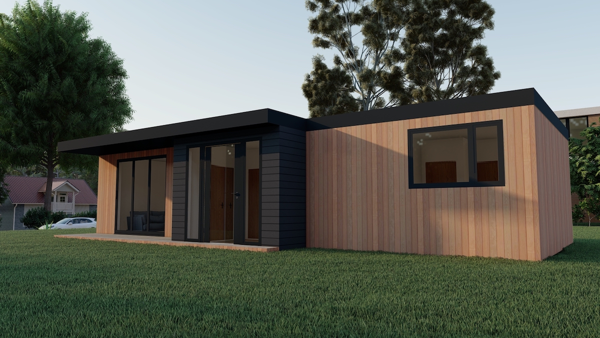 Side View Annexe Design | Custom Garden Rooms