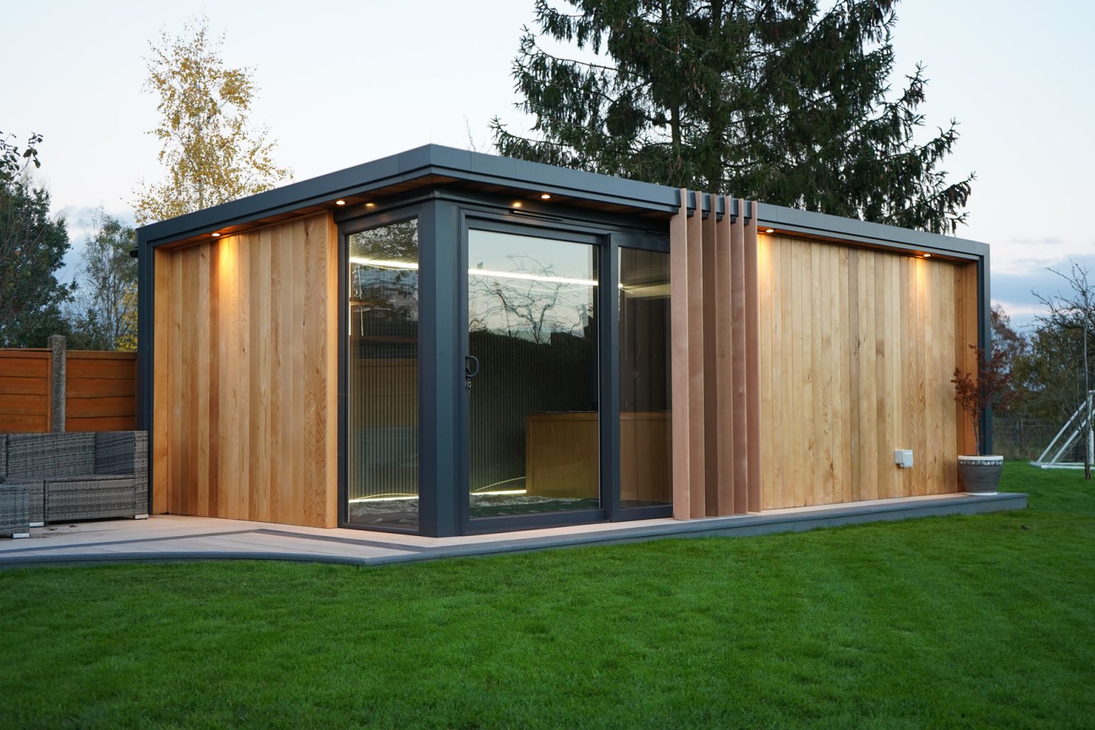 Garden office pods