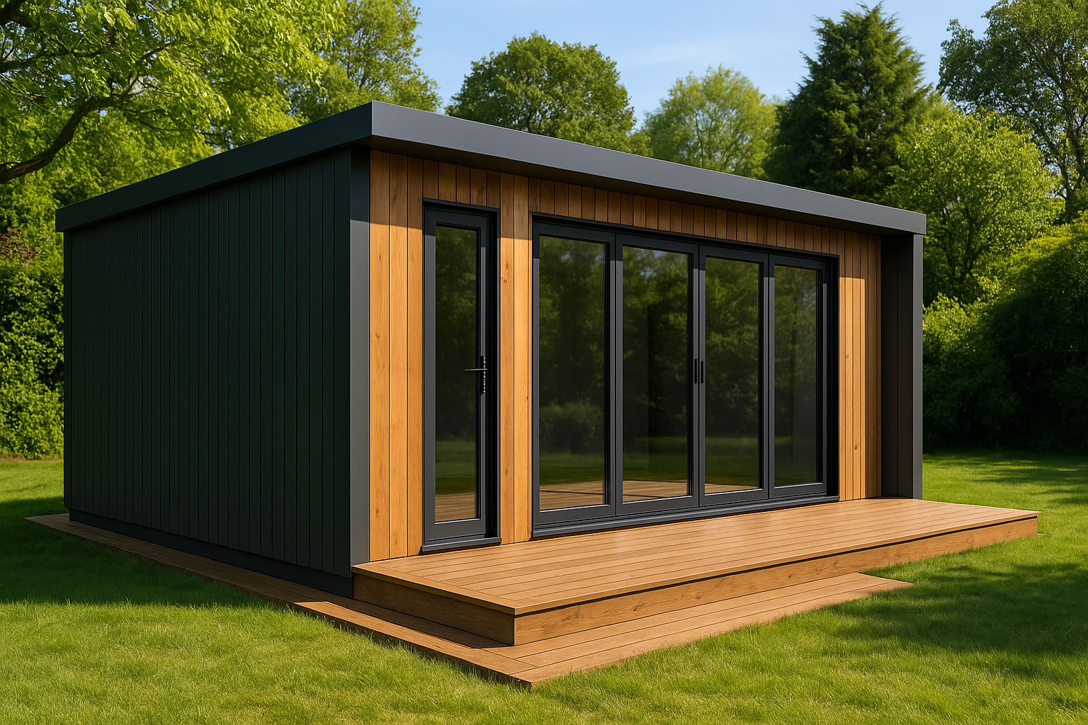 modern garden pods
