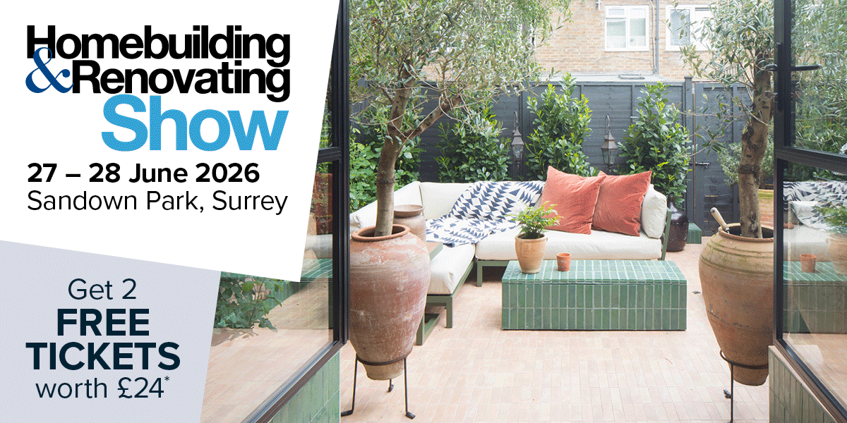 Join us at the Homebuilding & Renovating Show This Weekend – Stand 012 (outside)
